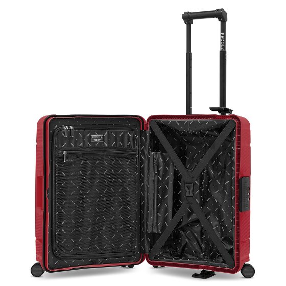 Redolz Essentials 15 4-wheel Cabin suitcase, 55 cm, with Three-Point Lock