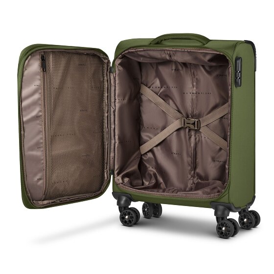 Stratic taska 4 wheels Cabin suitcase S 55 cm Expandable
