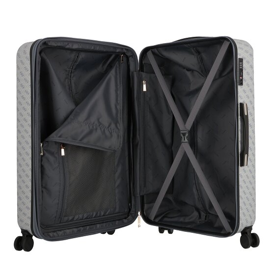 Guess Jesco 4 wheels Trolley 77 cm with expansion pleat