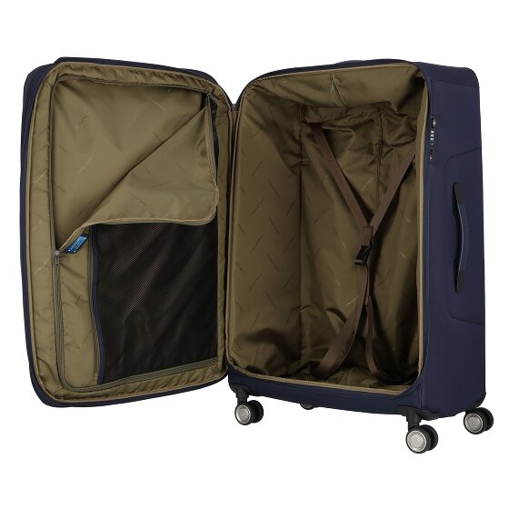 Piquadro Brief 4 wheels Trolley 78 cm with expansion pleat