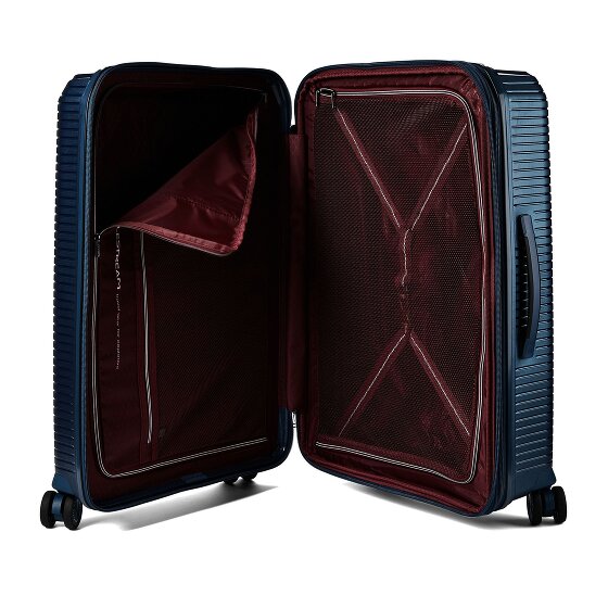 Polestream Paris 4 wheels Trolley 69 cm with expansion pleat