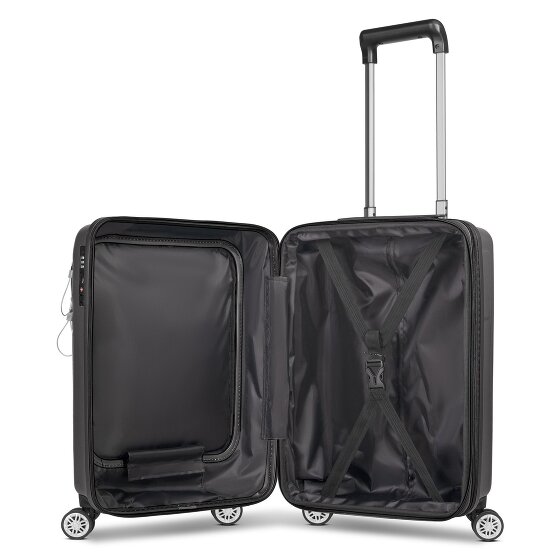 Bric's Cervia 2.0 4 wheels Cabin trolley S 55 cm Laptop compartment with expansion pleat