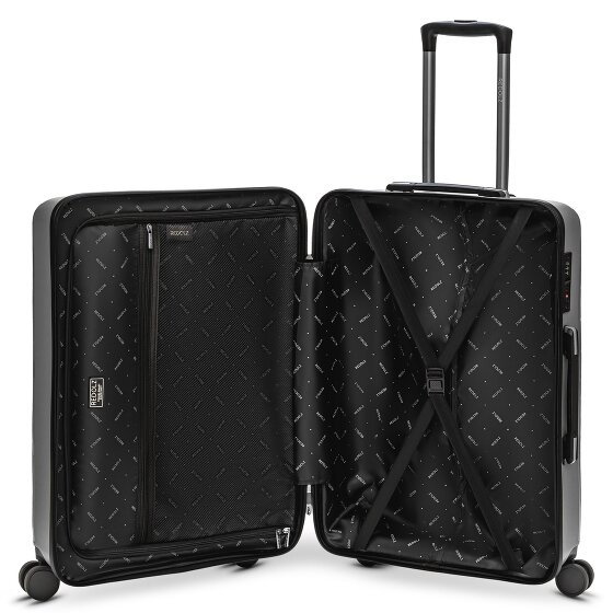 Redolz Essentials 05 3-SET 4 wheels Suitcase set 3-piece