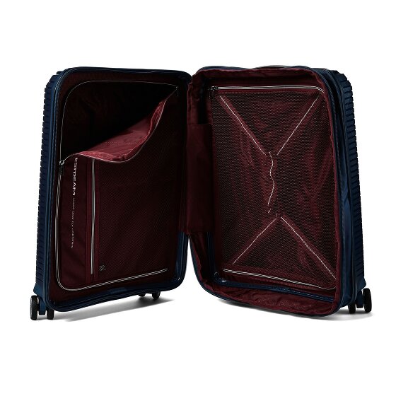 Polestream Paris 4 wheels Cabin trolley 55 cm with expansion pleat