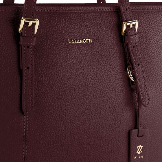 Lazarotti Bologna Leather XL Shopper Bag, Leather, 35 cm