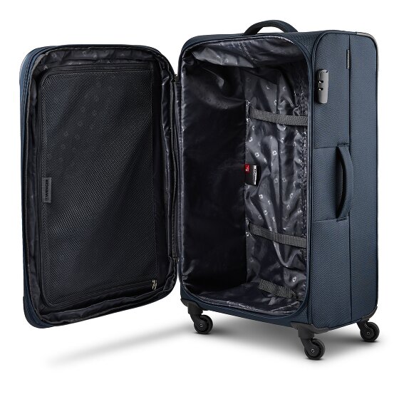 Wenger Beaumont 4-wheel Suitcase Set (S+L) expandable gusset