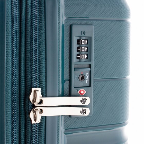 Gladiator 3800 4 wheels Trolley 67 cm with expansion pleat