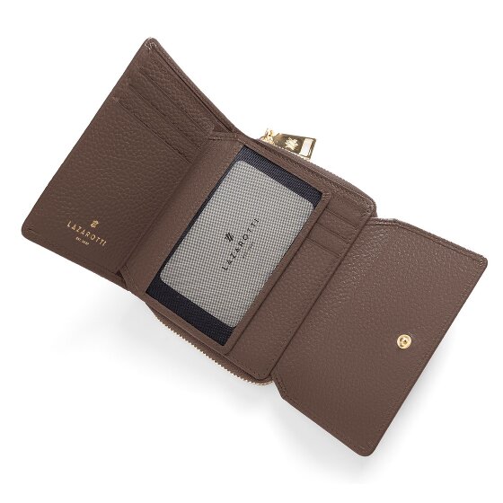 Lazarotti Bologna Leather Zip-Around Wallet, Leather, 12 cm
