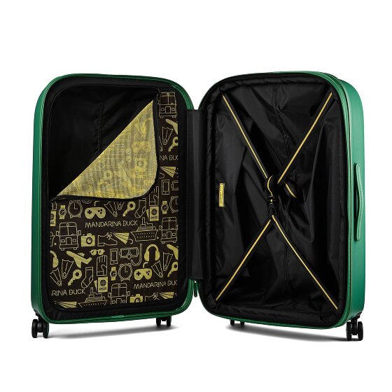 Mandarina Duck Logoduck + 4 wheels Trolley L 75 cm