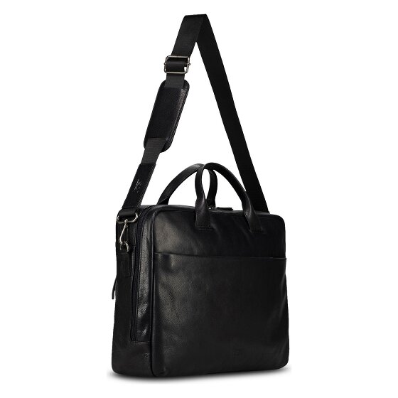 Jost Glasgow Briefcase Genuine Leather 40 cm Laptop compartment