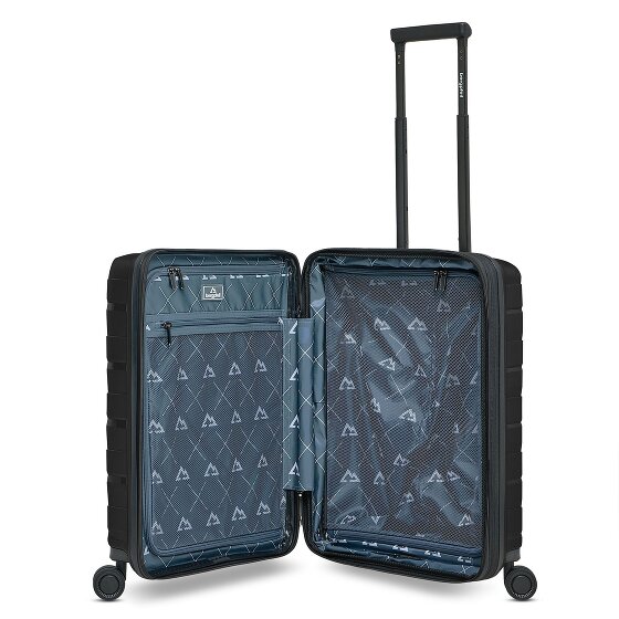 Bergpfeil Travel 4 wheels Cabin suitcase 55 cm Laptop compartment Expandable