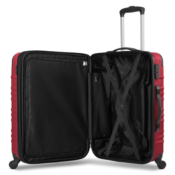 Wenger Amplar Evo 4 wheels Suitcase set 3-piece with expansion pleat