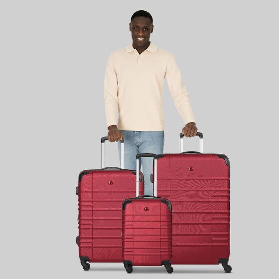 Wenger Amplar Evo 4 wheels Suitcase set 3-piece with expansion pleat