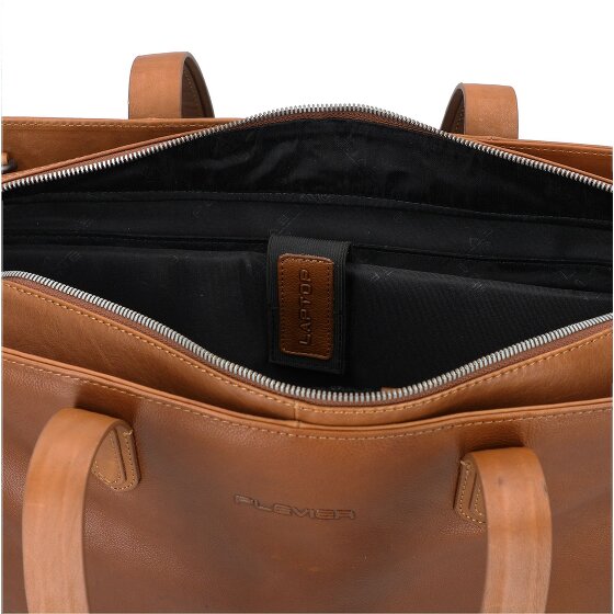 Plevier Power Briefcase Leather 41.5 cm Laptop compartment