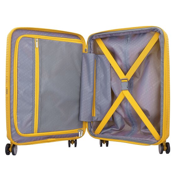 American Tourister Soundbox 4 wheels Cabin suitcase 55 cm Expandable
