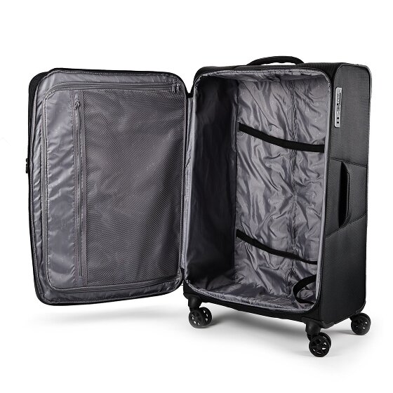 d&n Travel Line 9804 4 wheels Trolley L 78 cm Expandable