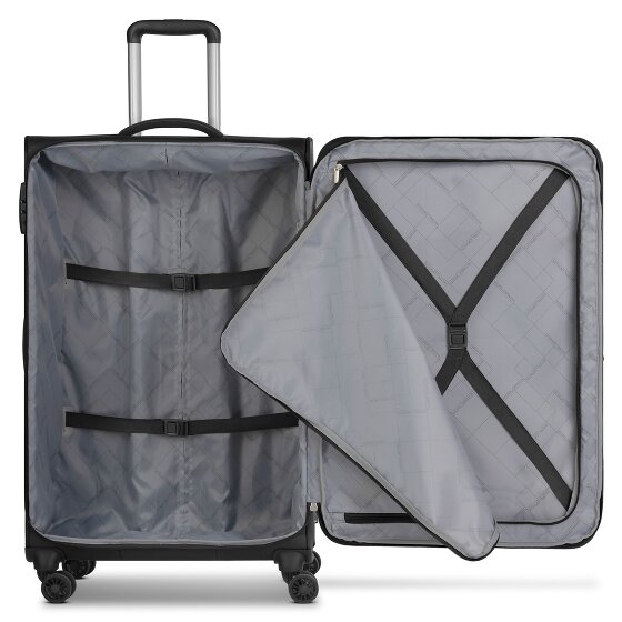 Worldpack Chicago 4 wheels Suitcase set 3-piece with expansion pleat