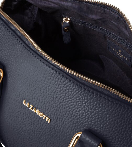 Lazarotti Bologna Leather Bowling Bag, Handbag, Crossbody, Leather, 26 cm