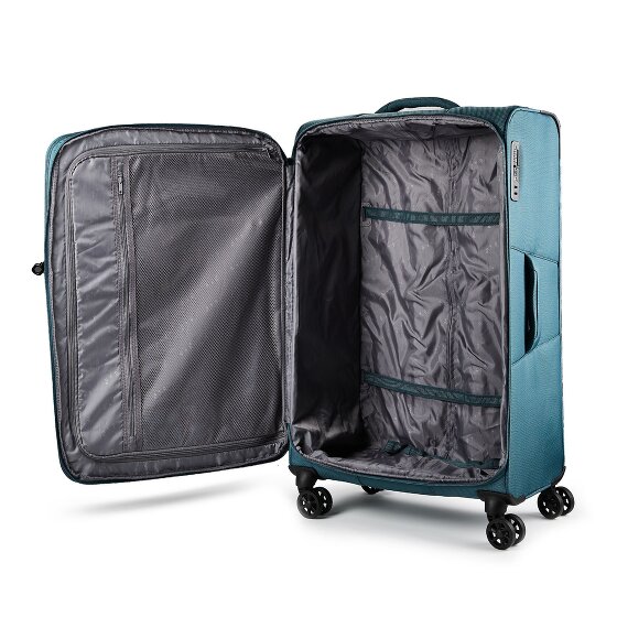 d&n Travel Line 9804 4 wheels Trolley L 78 cm Expandable