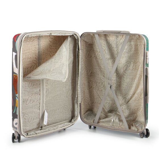 Anekke Muse 4 wheels Suitcase set 2-piece with expansion pleat