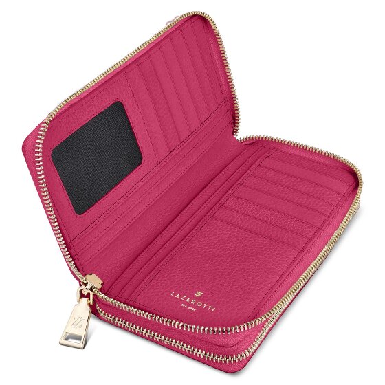 Lazarotti Bologna Leather Wallet RFID protection Leather 20 cm