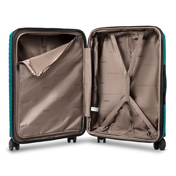 Stratic Shine 4 wheels Suitcase set 3-piece Expandable