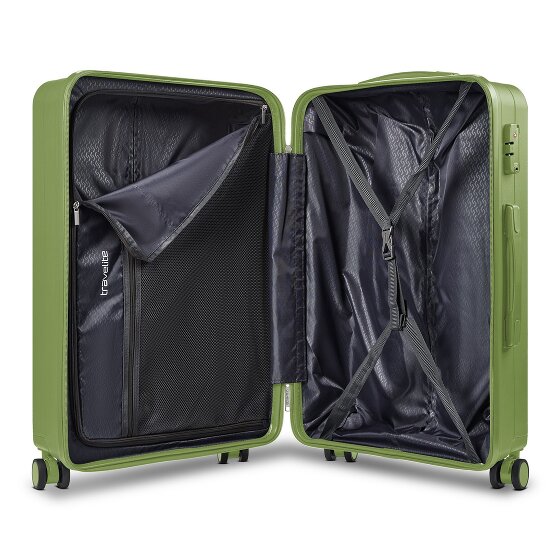 Travelite Pacific 4 wheels Suitcase set 3-piece