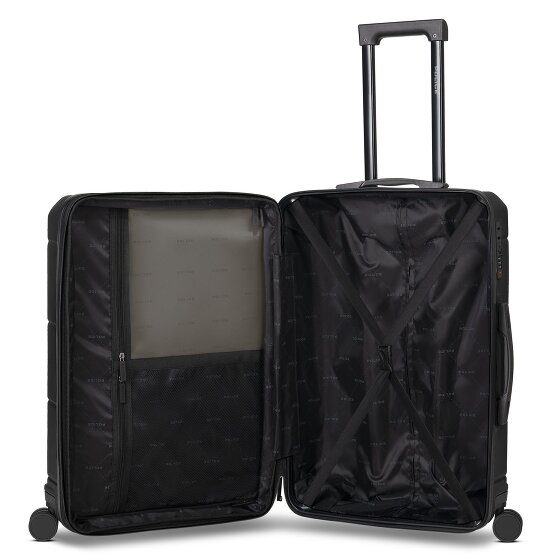 Police London 4 wheels Trolley 64 cm with expansion pleat