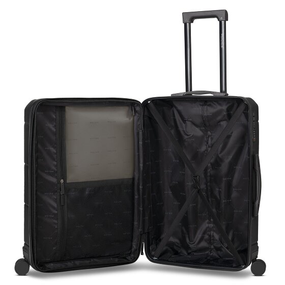 Police London 4 wheels Trolley 64 cm with expansion pleat