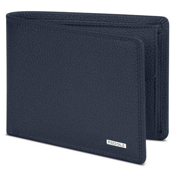 Redolz Leather Essentials QF wallet RFID leather 12 cm fold-out