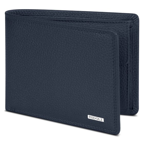 Redolz Leather Essentials QF wallet RFID leather 12 cm fold-out