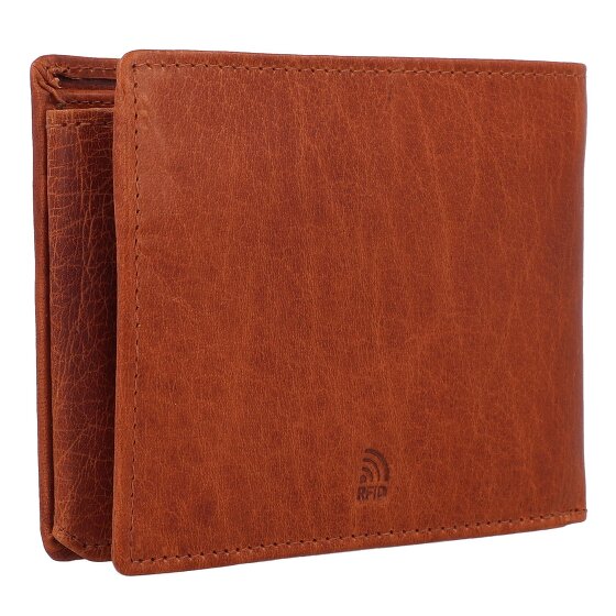 Greenburry House of Norway Wallet RFID protection Leather 13 cm