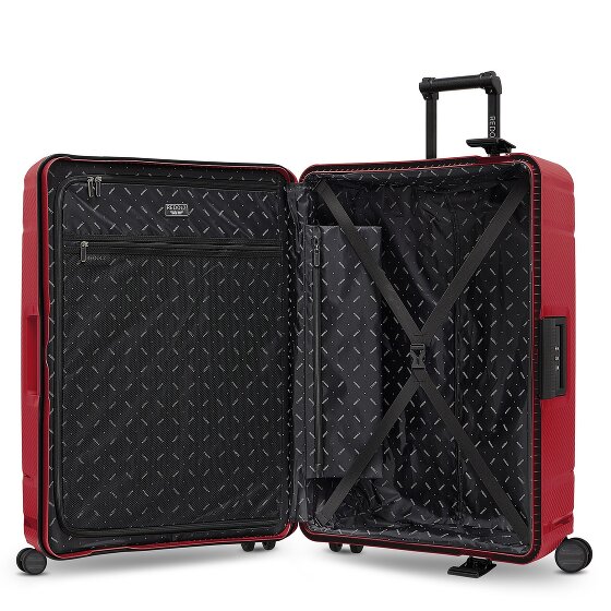 Redolz Essentials 15 4-wheel suitcase set 2-piece with three-point closure