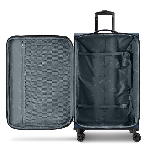 Bugatti Valencia Soft 4 wheels Trolley L 75 cm with expansion pleat