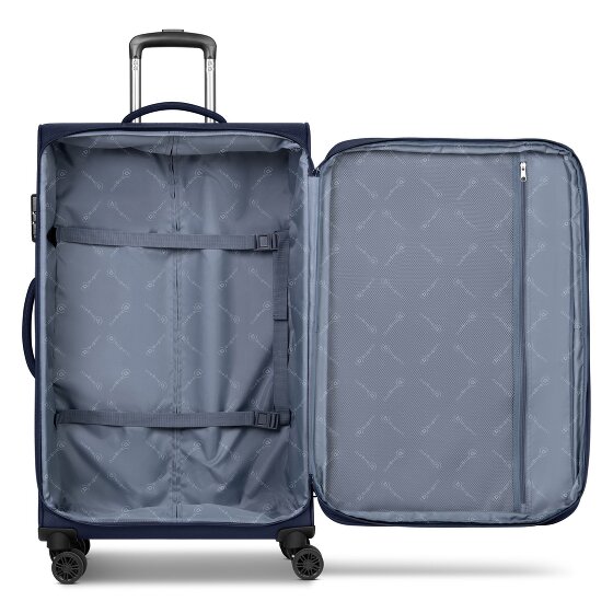 Bugatti Valencia Soft 4 wheels Trolley L 75 cm with expansion pleat