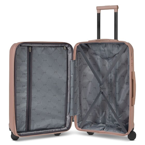 d&n South Dakota 4 wheels Suitcase set 3-piece with expansion pleat