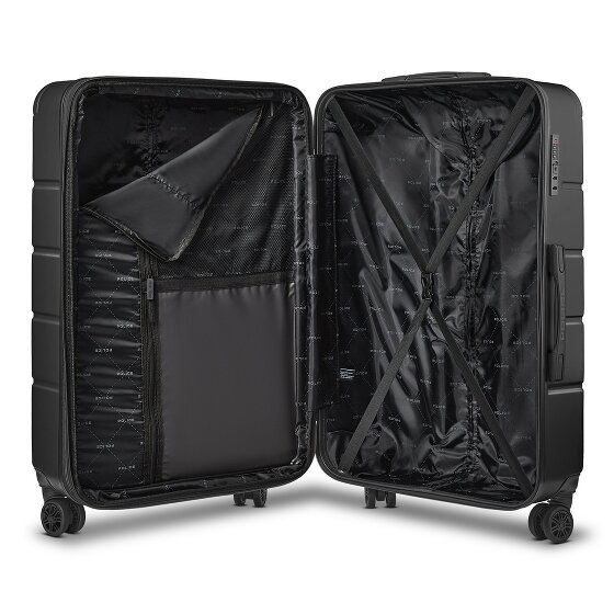 Police Dublin 4 wheels Trolley L 75 cm Expandable