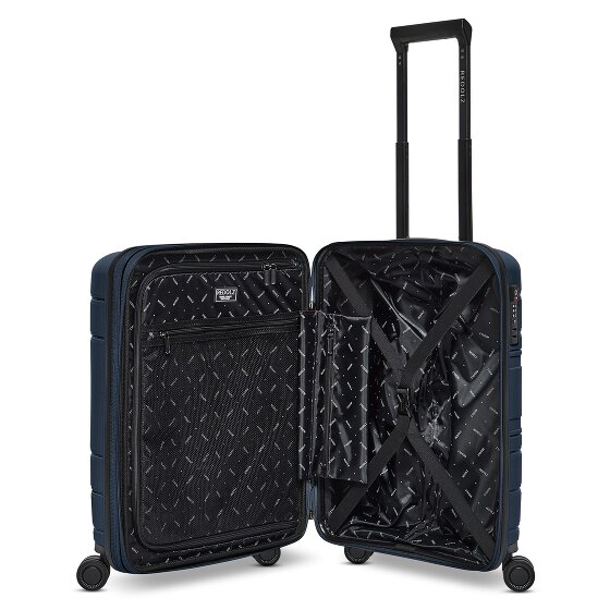 Redolz Essentials 11 4 wheels Cabin trolley 55 cm with expansion pleat