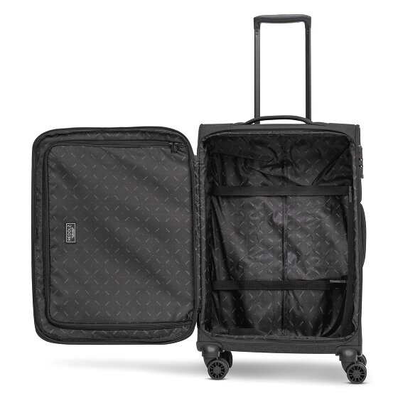 Redolz Essentials 12 THREE SET 4 wheels Suitcase set 3-piece with expansion pleat