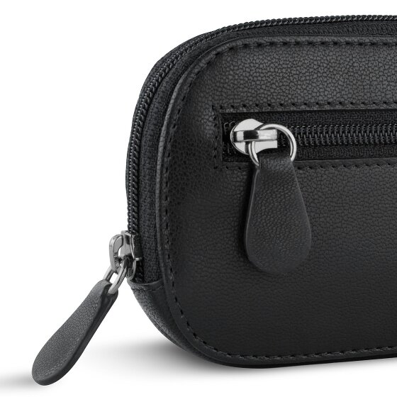 Bugatti Black Magic Key wallet Leather 11 cm