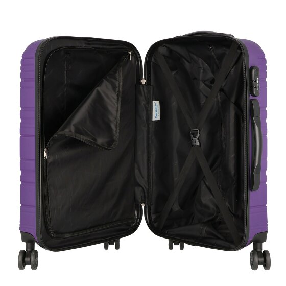 Check.In Paradise 4 wheels Suitcase set 3-piece