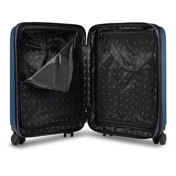 Redolz Essentials 14 4-wheel Cabin suitcase, 55 cm, Slim