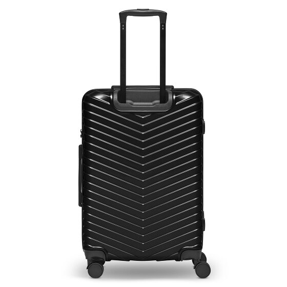 Redolz Essentials 18 4 wheels Suitcase set 3-piece with expansion pleat