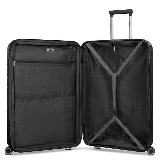 Franky London 4 wheels Trolley L 74 cm with expansion pleat