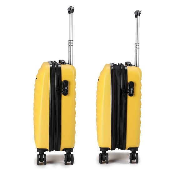 Benzi 5493 4 wheels Cabin trolley S 53 cm with expansion pleat