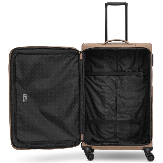 Redolz Essentials 12 LARGE 4 wheels Trolley 79 cm with expansion pleat