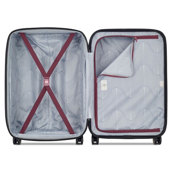 Delsey Paris Meteor 4 wheels Trolley 68 cm Expandable