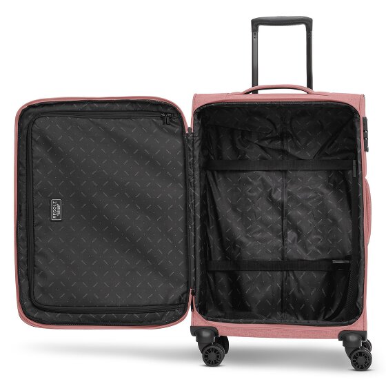 Redolz Essentials 12 MEDIUM 4-wheel Trolley, 67 cm, expandable Gusset