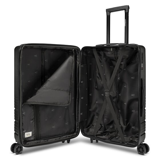 camel active Hanoi 4 wheels Suitcase set 3-piece with expansion pleat