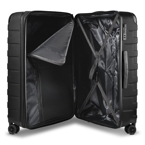 Tonino Lamborghini Milano 4 wheels Trolley L 72 cm Expandable
